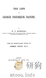 THE LIFE OF GEORGE FREDERICK HANDEL（ PDF版）