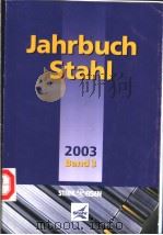Jahrbuch Stahl 2003 Band 3     PDF电子版封面     