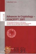 Advances in Cryptology-ASIACRYPT 2001     PDF电子版封面  3540429875   