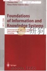 Foundations of Information and Knowledge Systems     PDF电子版封面  3540432205   