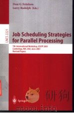 Job Scheduling Strategies for Parallel Processing     PDF电子版封面  3540428178   