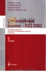Computational Science-ICCS 2002 Part 1     PDF电子版封面  3540435913   