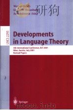 Development in  Language Theory     PDF电子版封面  3540434534   