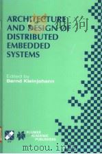 ARCHITECTURE AND DESIGN OF DISTRIBUTED EMBEDDED SYSTEMS（ PDF版）