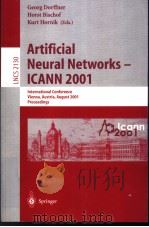 Artificial Neural Networks-ICANN 2001（ PDF版）