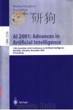 AL 2001：Advances in Artificial Intelligence     PDF电子版封面     