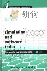 simulation and software radio     PDF电子版封面     