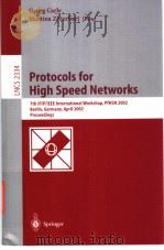 Protocols for High Speed Networks     PDF电子版封面     