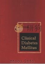Clinical Diabetes Mellitus     PDF电子版封面     