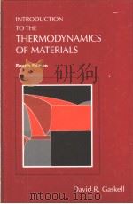 INTRODUCTION TO THE THERMODYNAMICS OF MATERIALS（ PDF版）