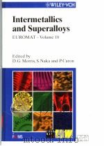 Intermetallics and Superalloys     PDF电子版封面     