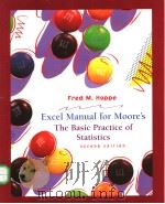 Excel Manual for Moores The Basic Practice of Statistics     PDF电子版封面  071673611X   