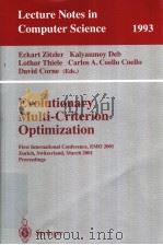 Evolutionary Multi-Criterion Optimization（ PDF版）