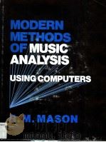 MODERN METHODS OF MUSIC ANALYSIS USING COMPUTERS（ PDF版）