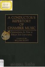 A CONDUCTOR'S REPERTORY OF CHAMBER MUSIC（ PDF版）