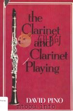THE CLARINET AND CLARINET PLAYING（ PDF版）