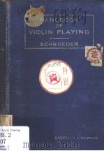 HANDBOOK OF VIOLIN PLAYING     PDF电子版封面     