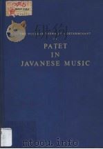 THE NUCLEAR THEME AS A DETERMINANT OF PATET IN JAVANESE MUSIC     PDF电子版封面  0306774194  MANTLE HOOD 