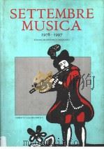 SETTEMBRE MUSICA 1979-1997 A CURA IE ANTONIO CIRIGNANO（ PDF版）