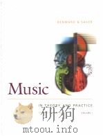 MUSIC IN THEORY AND PRACTICE VOLUME 1  SEVENTH EDITION     PDF电子版封面  0072414308   