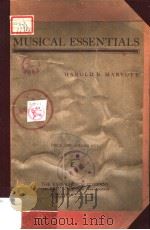 MUSICAL ESSENTIALS     PDF电子版封面    HAROLD B.MARYOTT 