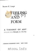 FEELING AND FORM A THEORY OF ART（ PDF版）