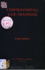 CONTRAPUNTAL EAR-TRAINING     PDF电子版封面     