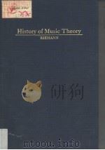 HISTORY OF MUSIC THEORY RIEMANN     PDF电子版封面  0306706377  HUGO RIEMANN 