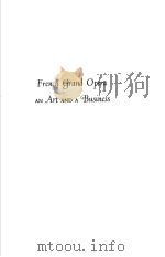 FRENCH GRAND OPERA     PDF电子版封面    AN ART AND A BUSINESS 