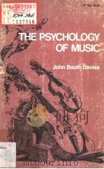 THE PSYCHOLOGY OF MUSIC     PDF电子版封面  0804709807  JOHN BOOTH DAVIES 