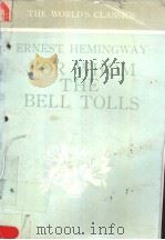ERNEST HEMINGWAY FOR WHOM THE BELL TOLLS     PDF电子版封面     