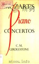 MOZART'S PIANO CONCERTOS（1948 PDF版）