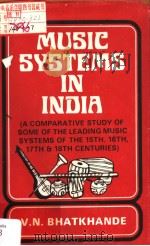 MUSIC SYSTEMS IN INDIA（1984 PDF版）