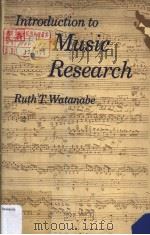 Introduction to Music Research（ PDF版）