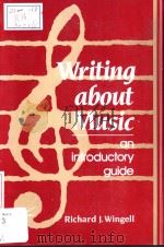 Writing about Music:An Introductory Guide（ PDF版）