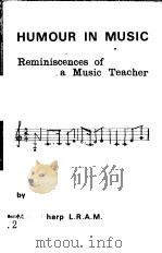 HUMOUR IN MUSIC REMINISCENCES OF A MUSIC TEACHER（ PDF版）
