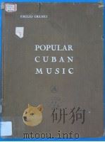 POPULAR CUBAN MUSIC     PDF电子版封面    EMILIQ GCENET 
