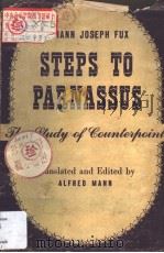 STEPS TO PARNASSUS The Study of Counterpoint     PDF电子版封面     