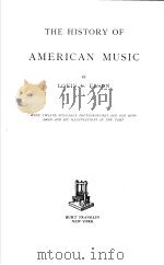 THE HISTORY OF AMERICAN MUSIC（ PDF版）