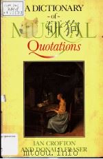 A DICTIONARY OF MUSICAL QUOTATIONS（ PDF版）