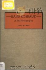 HANS ROSBAUD A Bio -Bibliography（1992 PDF版）