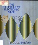 THE TECHNIQUE OF ELECTRONIC MUSIC（ PDF版）
