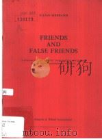 FRIENDS AND FALSE FRIENDS（ PDF版）