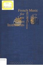 FRENCH MUSIC FOR LOW BRASS INSTRUMENTS（ PDF版）