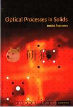 Optical Processes in Solids     PDF电子版封面  0521554470   