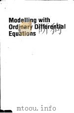 Modelling With Ordinary Differential Equations     PDF电子版封面  0849386365  T.P.Dreyer 