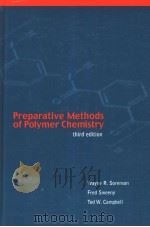 preparative methods of polymer chemistry     PDF电子版封面     