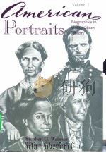 American Portraits     PDF电子版封面  007069141X   