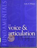 fundamentals of voice & articulation     PDF电子版封面     