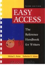 easy access the reference handbook for writers     PDF电子版封面     